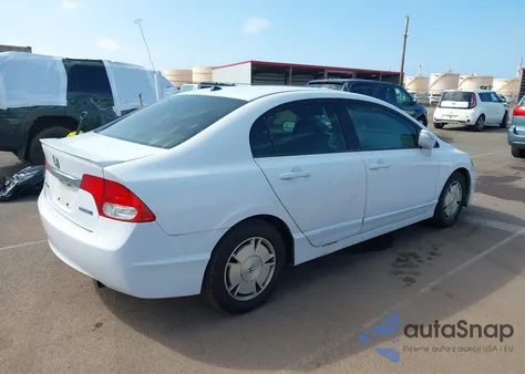 2009 Honda Civic Hybrid z USA, uszkodzony, nr VIN JHMFA36249S017756